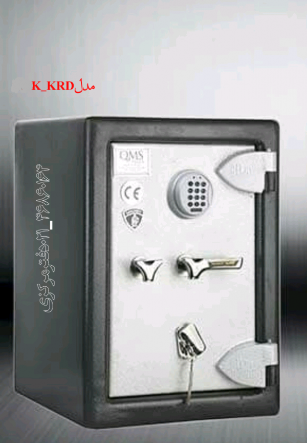 گاوصندوق گنجینه ضدسرقتی مدل600KRD تک‌طبقه متوسط رمزدیجیتالی